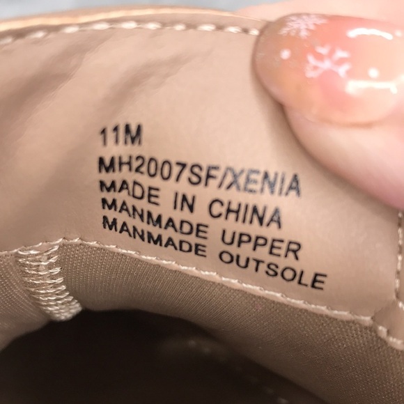 Mia Taupe Man Made Uppers Clogs Size 11 NWOT - Picture 5 of 11